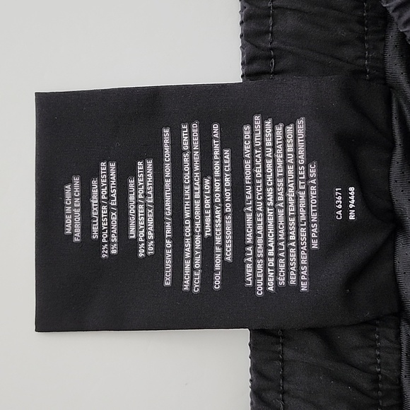 SPYDER Men's Black White Stripes Swim Trunks Board Short  Quick Dry Size XXL - Picture 11 of 16